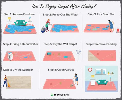 How long does carpet take to dry - If you dry the carpet by yourself, it may take a bit longer, but in most cases, it should be dry within 12 hours. You should also want to know how long it takes for each type of carpet to dry. Here are some general estimates: Synthetic Carpets – 4 to 6 hours. Natural Fiber Carpets – 6 to 12 hours.